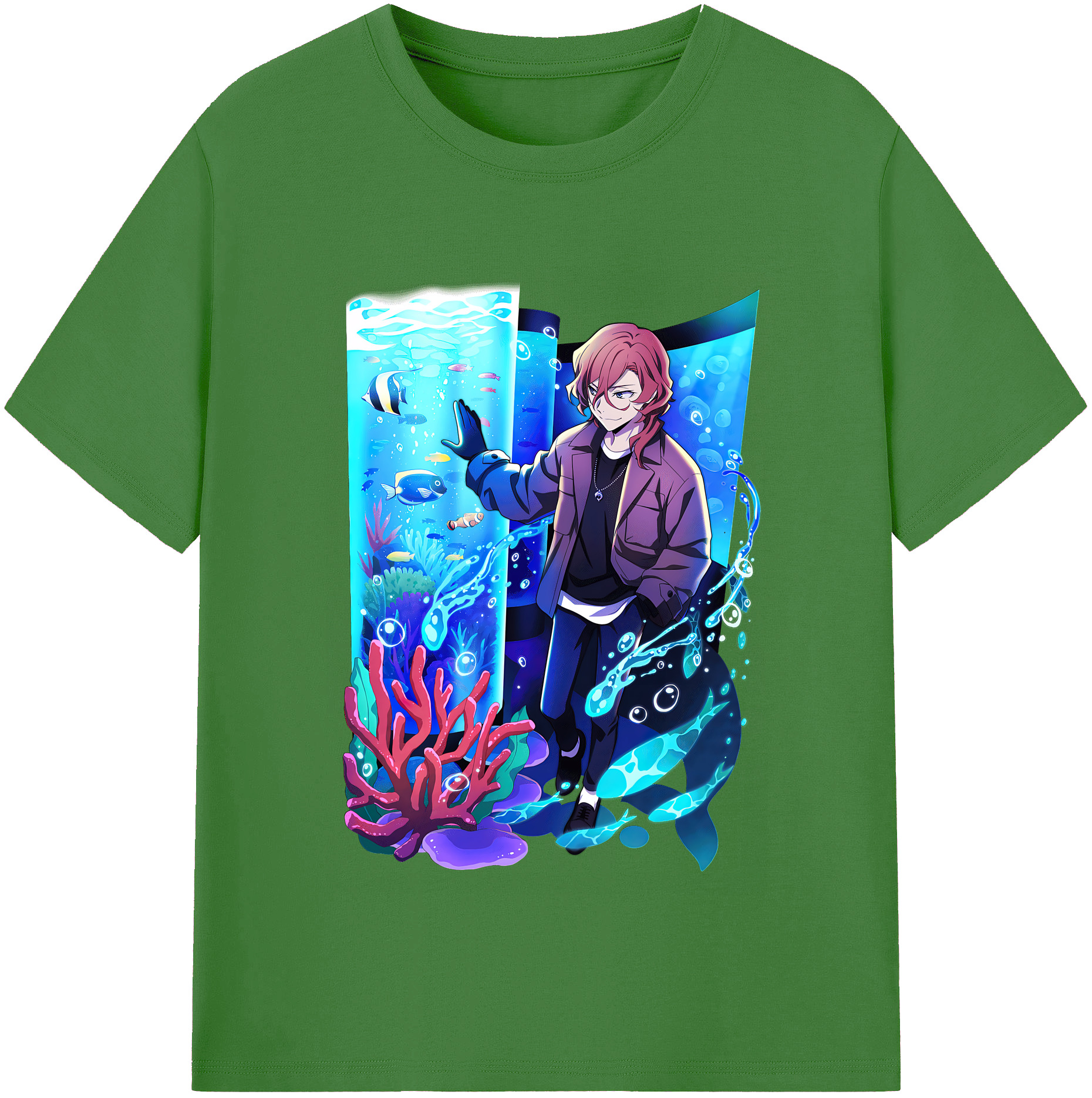（画像用） 文豪ストレイドッグス Bungo Stray Dogs レディースカジュアルプリントTシャツ（綿100％）